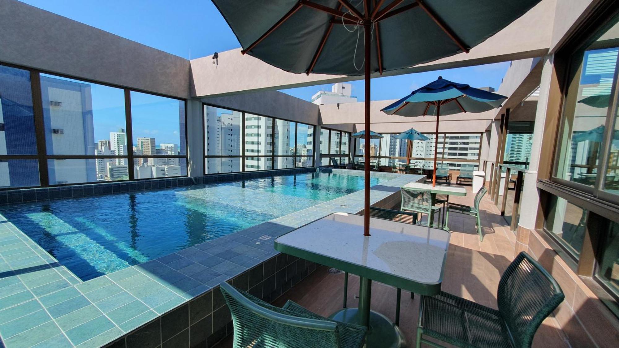 Flat Em Boa Viagem No Rooftop 470 公寓