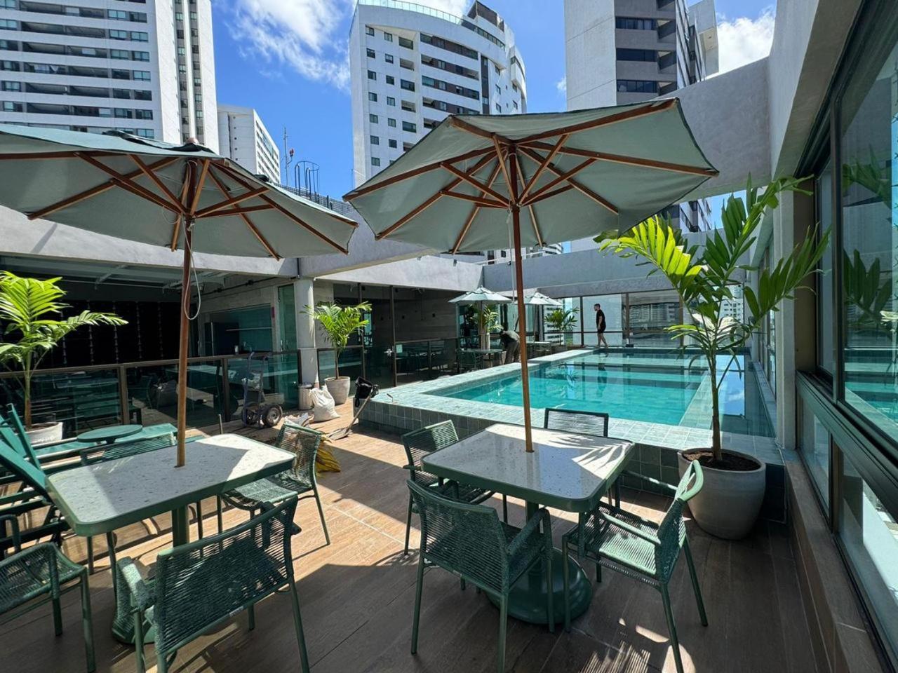 公寓 Flat Em Boa Viagem No Rooftop 470